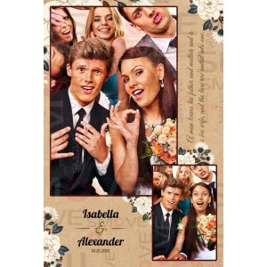 Photo Booth Template Pack – 12 Templates – Wedding 3
