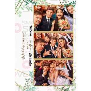 Photo Booth Template Pack – 12 Templates – Wedding 3
