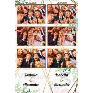 Photo Booth Template Pack – 12 Templates – Wedding 3