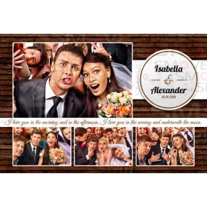 Photo Booth Template Pack – 12 Templates – Wedding 4
