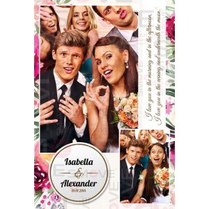 Photo Booth Template Pack – 12 Templates – Wedding 4