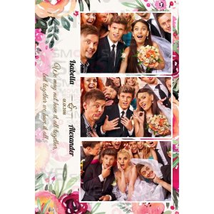 Photo Booth Template Pack – 12 Templates – Wedding 4