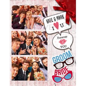 Photo Booth Template Pack – 12 Templates – Wedding 5