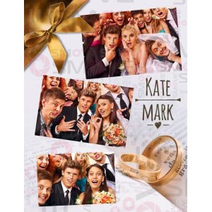 Photo Booth Template Pack – 12 Templates – Wedding 5