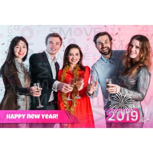 Photo Booth Template Pack – 12 Templates – New Year’s Eve