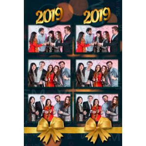 Photo Booth Template Pack – 12 Templates – New Year’s Eve
