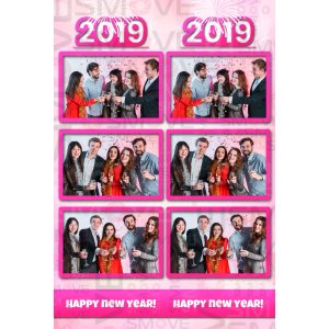 Photo Booth Template Pack – 12 Templates – New Year’s Eve