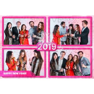 Photo Booth Template Pack – 12 Templates – New Year’s Eve