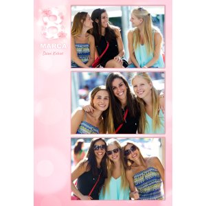 Photo Booth Template Pack – 12 Templates – Women's Day