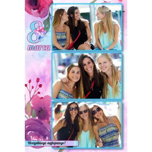 Photo Booth Template Pack – 12 Templates – Women's Day