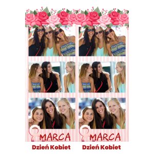 Photo Booth Template Pack – 12 Templates – Women's Day