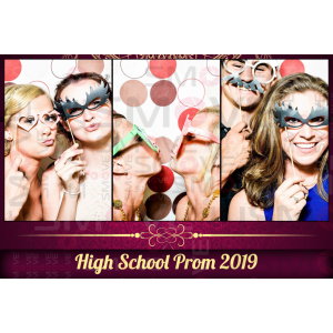 Photo Booth Template Pack – 12 Templates – Prom Night