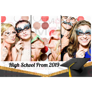 Photo Booth Template Pack – 12 Templates – Prom Night