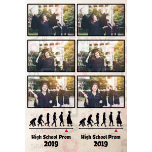 Photo Booth Template Pack – 12 Templates – Prom Night