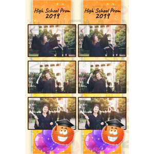 Photo Booth Template Pack – 12 Templates – Prom Night