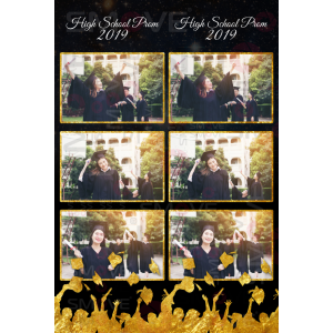 Photo Booth Template Pack – 12 Templates – Prom Night