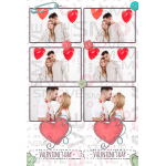 Photo Booth Template Pack – 12 Templates – Valentine's Day Photo Booth Template Pack – 12 Templates – Valentine's Day
