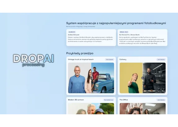 DropAI.ovh - nowa usługa do przetwarzania zdjęć