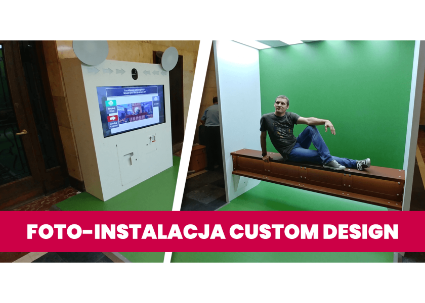 Instalacja w Pałacu Kultury i Nauki